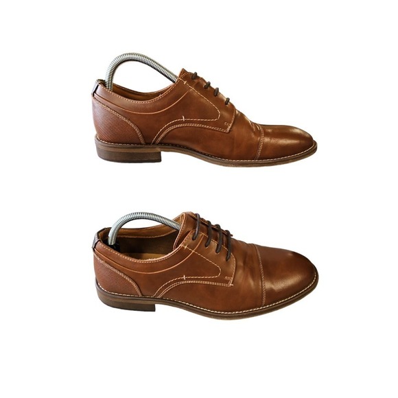 J. Ferrar Mens Chatham Oxford Shoes Sz 9 - Picture 2 of 7